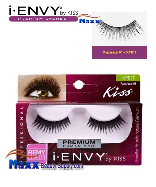 4 Package - Kiss i Envy Paparazzi 01 Eyelashes - KPE17